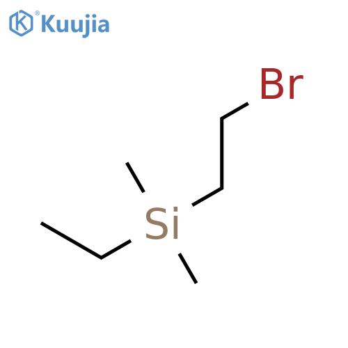 Silane, (2-bromoethyl)ethyldimethyl- structure