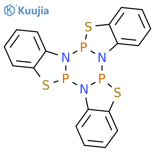 [1,3,5,2,4,6]Triazatriphosphorino[2,1-b:4,3-b':6,5-b'']tris[1,3,2]benzothiazaphosphole structure