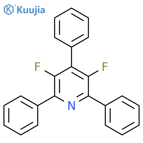 3,5-Difluoro-2,4,6-triphenylpyridine structure