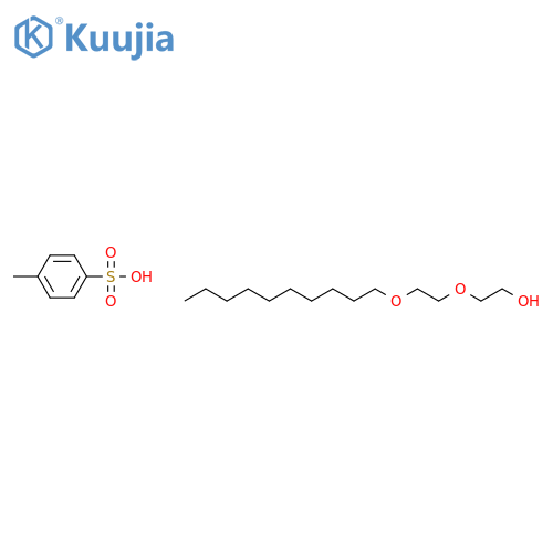 Ethanol, 2-[2-(decyloxy)ethoxy]-, 4-methylbenzenesulfonate structure