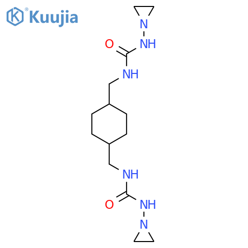 Urea,N,N''-[1,4-cyclohexanediylbis(methylene)]bis[N'-1-aziridinyl- (9CI) structure