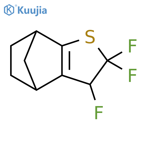 4,7-Methanobenzo[b]thiophene, 2,2,3-trifluoro-2,3,4,5,6,7-hexahydro- structure