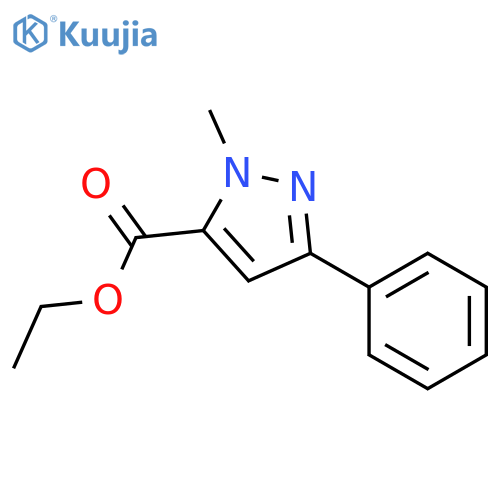 Ethyl 1-Methyl-3-phenylpyrazole-5-carboxylate structure