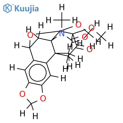 (7alpha,8beta,10beta)-8,10-epoxy-7,8-dimethoxy-2,3-[methylenebis(oxy)]-17-methyl-6,16-dioxohasubanan structure