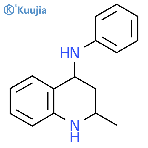 2-Methyl-N-phenyl-1,2,3,4-tetrahydroquinolin-4-amine structure