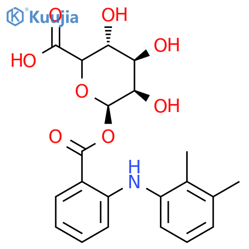 Mefenamic Acyl-b-D-glucuronide structure
