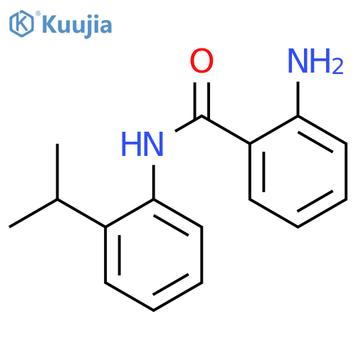 2-Amino-N-(2-isopropylphenyl)benzamide structure