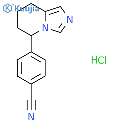 Fadrozole hydrochloride structure