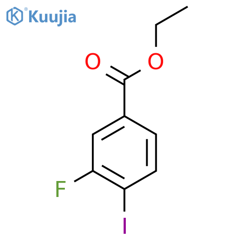 Ethyl 3-Fluoro-4-iodobenzoate structure