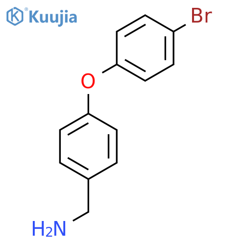 4-(4-Bromophenoxy)-benzylamine structure