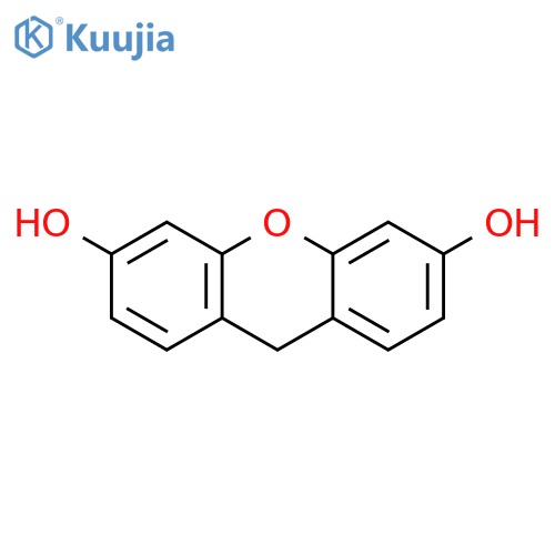 9H-Xanthene-3,6-diol structure