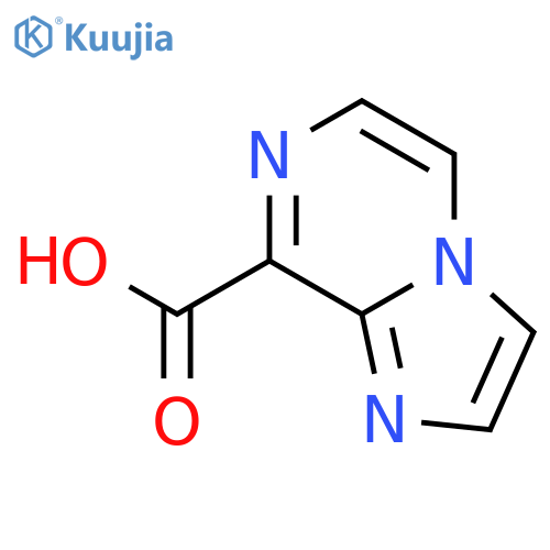 Imidazo1,2-apyrazine-8-carboxylic Acid structure