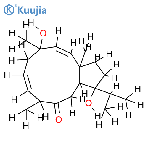 (1S*,2E,4R*,6Z,11S*,12S*)-4,12-dihydroxydolabella-2,6-dien-9-one structure