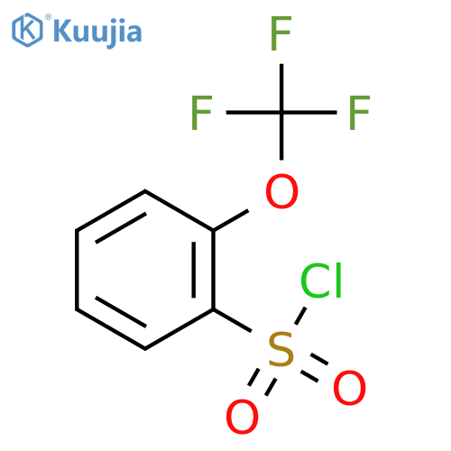 2-(Trifluoromethoxy)benzenesulfonyl chloride structure