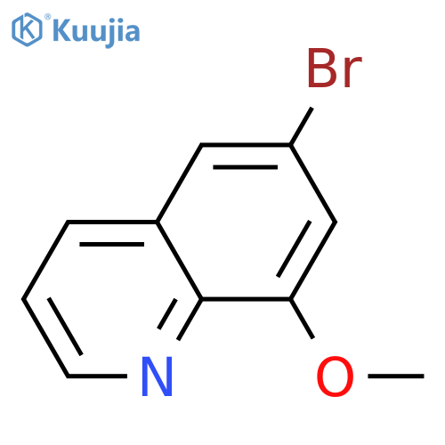6-\u200bBromo-\u200b8-\u200bmethoxyquinoline structure