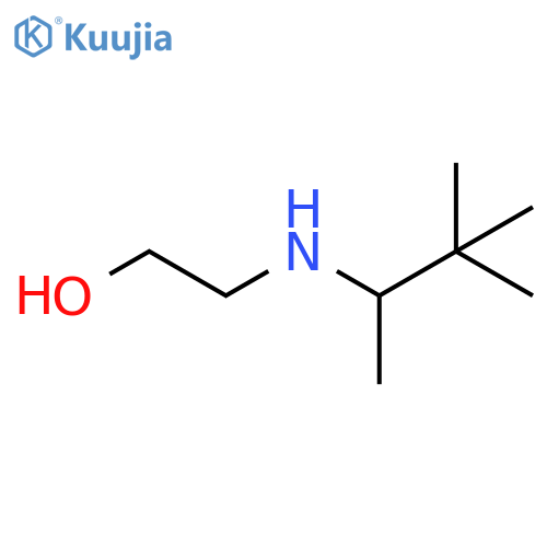 Ethanol, 2-[(1,2,2-trimethylpropyl)amino]- structure