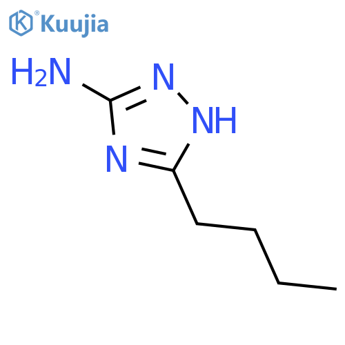 3-butyl-1H-1,2,4-triazol-5-amine structure