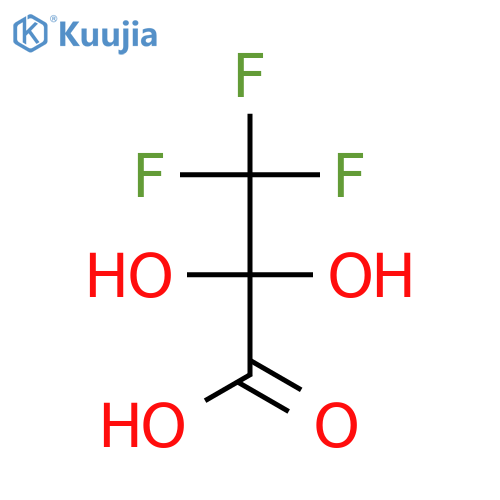 3,3,3-trifluoro-2,2-dihydroxypropanoic Acid structure