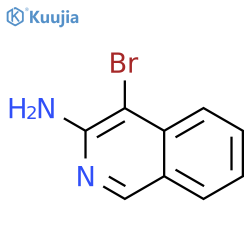 4-Bromoisoquinolin-3-amine structure