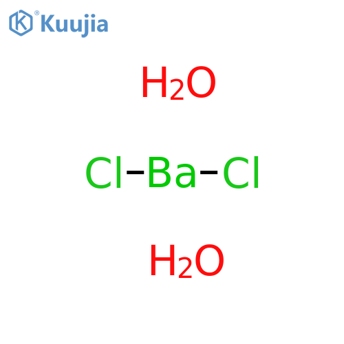Barium chloride dihydrate structure