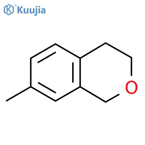 7-methyl-3,4-dihydro-1h-isochromene structure
