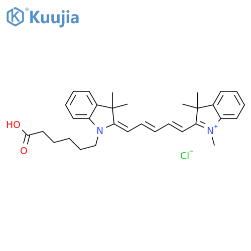 Cyanine5 carboxylic acid chloride structure