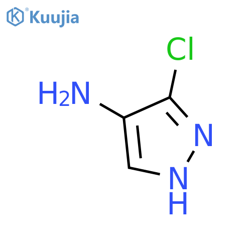 3-Chloro-1H-pyrazol-4-amine structure