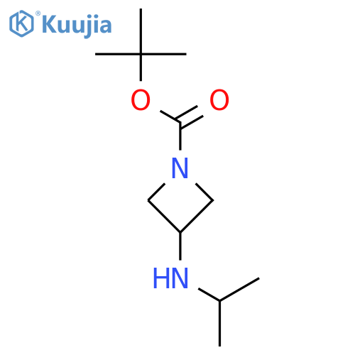 tert-butyl 3-[(propan-2-yl)amino]azetidine-1-carboxylate structure