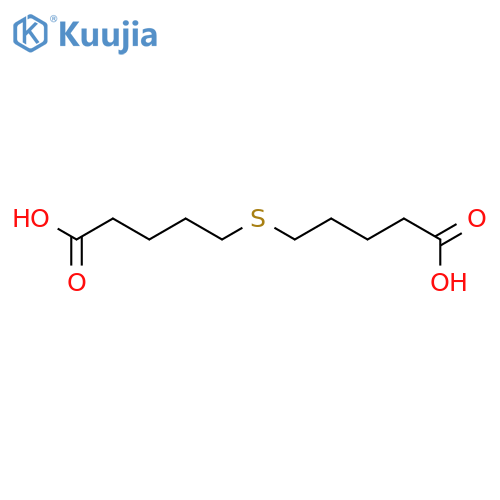 Pentanoic acid,5,5'-thiobis- structure