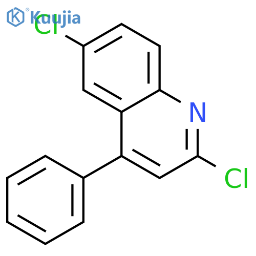 2,6-dichloro-4-phenylquinoline structure