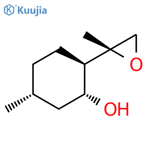 Cyclohexanol, 5-methyl-2-[(2R)-2-methyloxiranyl]-, (1R,2R,5R)- structure