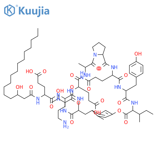 Plipastatin A 1 (9CI) structure