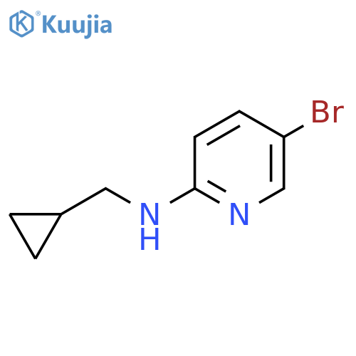 5-Bromo-N-(cyclopropylmethyl)pyridin-2-amine structure