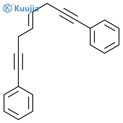 4-Octene-1,7-diyne, 1,8-diphenyl-, (E)- structure