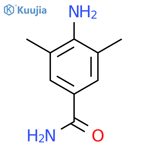 4-Amino-3,5-dimethyl-benzamide structure