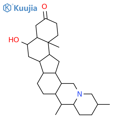 Cevan-3-one, 6-hydroxy-, (5α,6β,17β)- structure