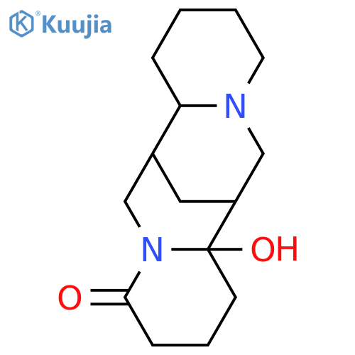 6-Hydroxylupanine; 6β-form structure