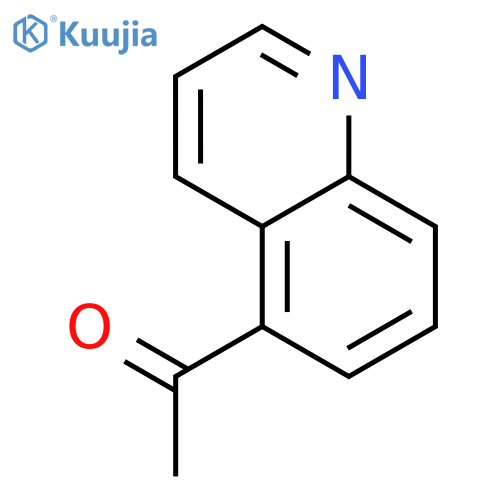 1-(quinolin-5-yl)ethan-1-one structure