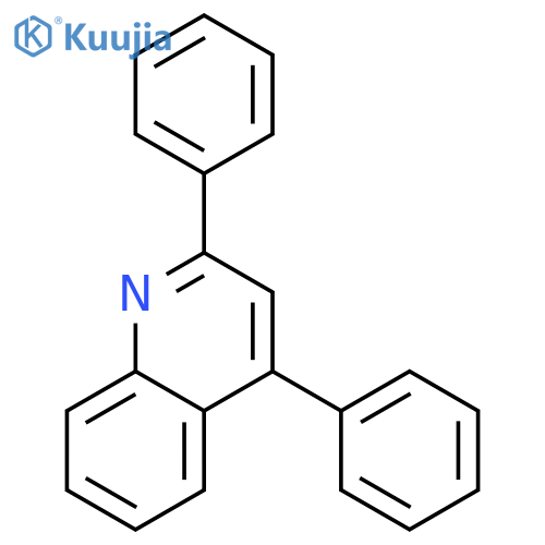 Quinoline, 2,4-diphenyl- structure