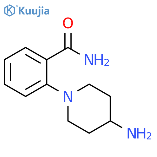 2-(4-aminopiperidin-1-yl)benzamide structure
