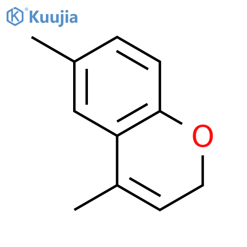 2H-1-Benzopyran, 4,6-dimethyl- structure
