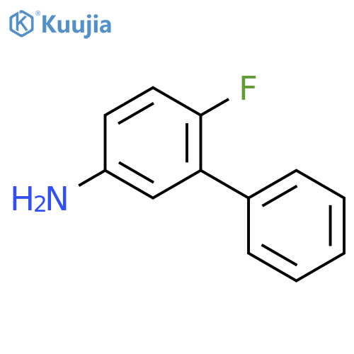 4-fluoro-3-phenylaniline structure