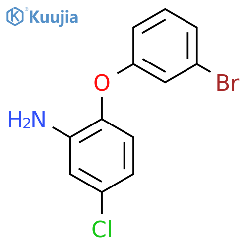 2-(3-Bromophenoxy)-5-chloroaniline structure
