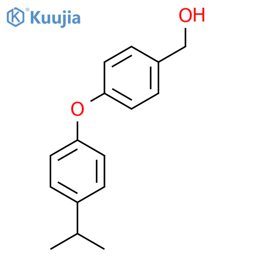 4-(4-Isopropylphenoxy)phenylmethanol structure