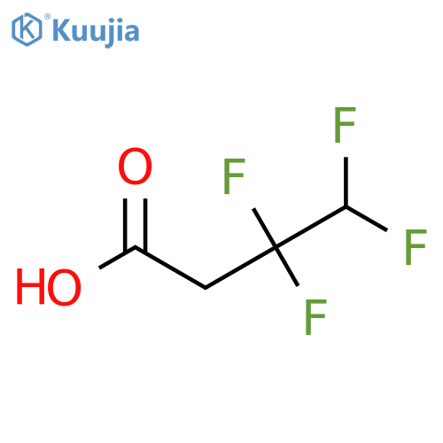 3,3,4,4-Tetrafluorobutanoic acid structure