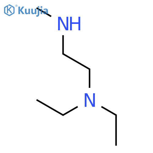 2-(Diethylamino)-N-methylethylamine structure