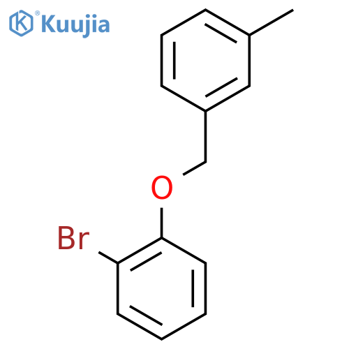 2-Bromophenyl-(3-methylbenzyl)ether structure