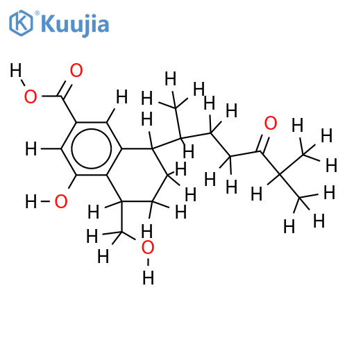 14,15-Dihydro,14-oxo-8,20-Dihydroxy-14-serrulaten-19-oic acid structure