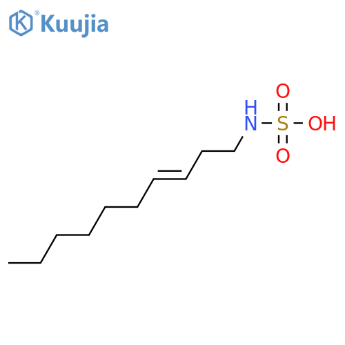 N-(3-Decenyl)sulfamic acid; (Z)-form structure