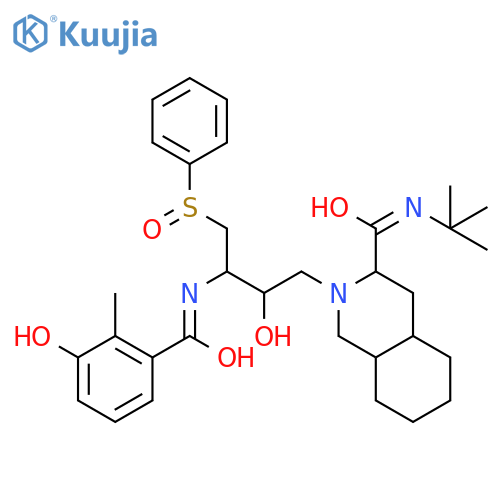 Nelfinavir sulfoxide structure
